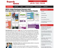 BRiN has been featured in Superb Crew